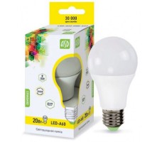 Лампа светодиодная LED-A60-standard 20Вт Е27 3000К ASD